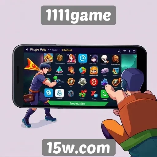 Experiência de usuário no site 1111game é aprimorada